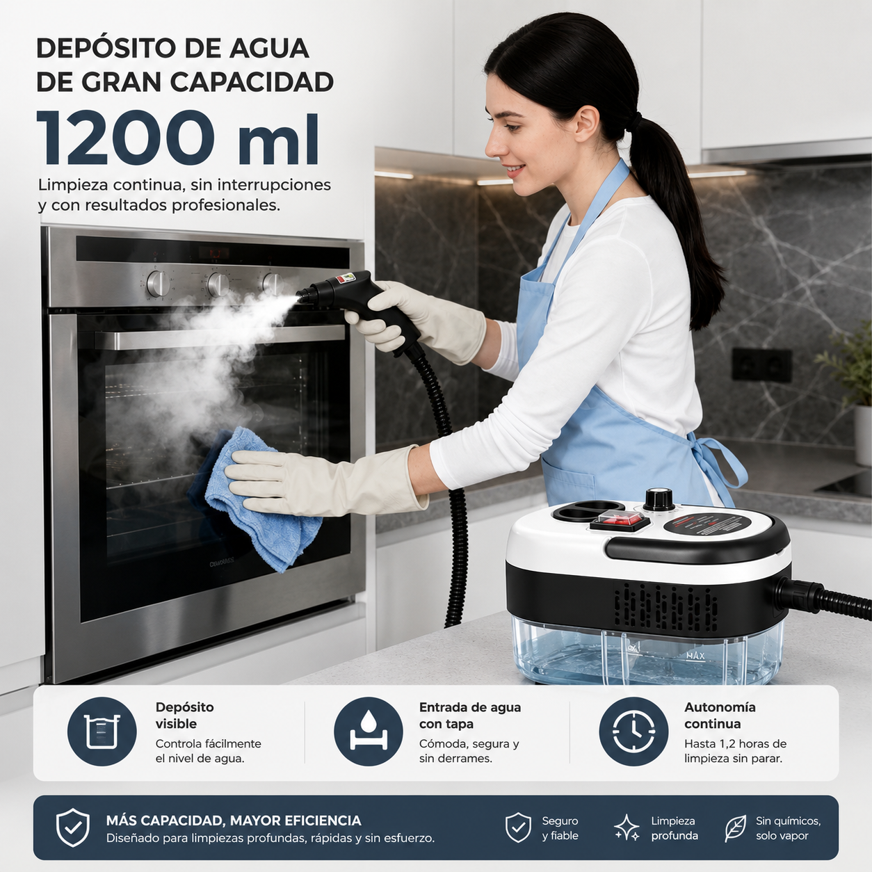 Steam Cleaner™ | Limpiador a Vapor Profesional para el Hogar